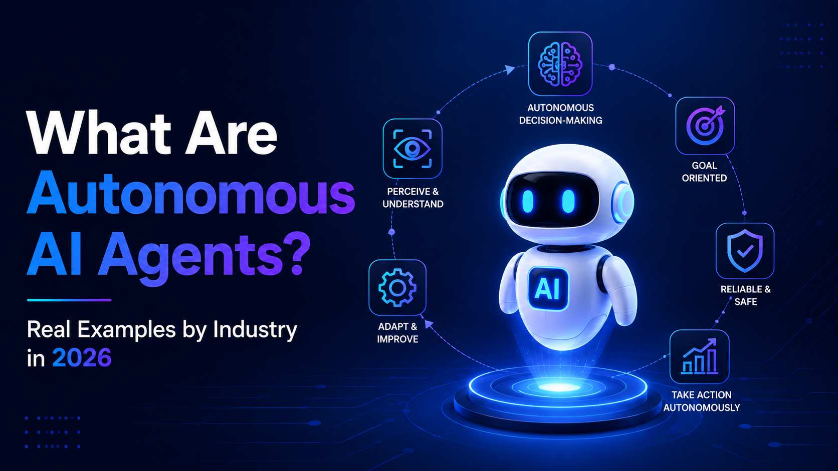 What Are Autonomous AI Agents? Real Examples by Industry in 2026